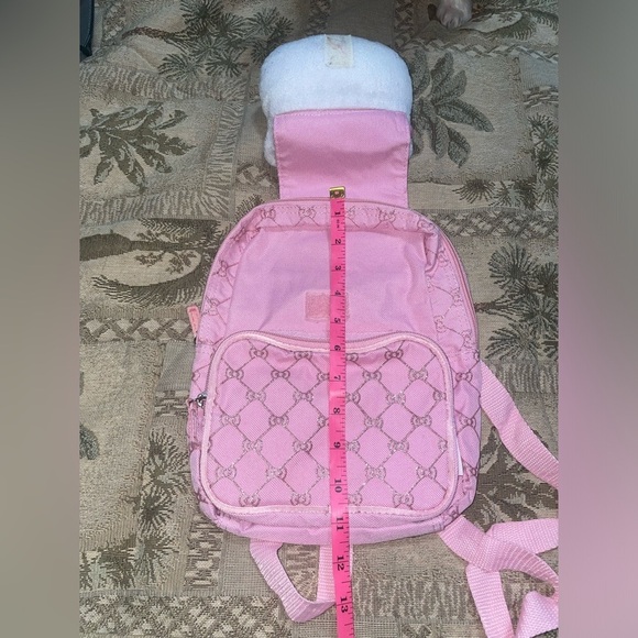 💖Vintage hello kitty backpack pink backpack plush backpack Sanrio glitter bag - Picture 14 of 17